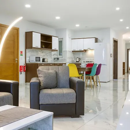 アパート Beautiful 3br Apt With Panoramic Terrace In Qawra By 360 Estates